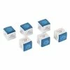 Flash Sale 🌟 Escalade Sports Pool Cue Accessories Chalk Billiards 6 Pack Blue 🌟