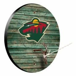 Coupon 🤩 NHL Golf & Sports Equipment Escalade Sports Minnesota Wild Ring And Hook Game 🎁