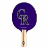 Best deal ✨ MLB Golf & Sports Equipment Escalade Sports Colorado Rockies Ping Pong Paddle ⭐
