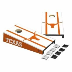 Hot Sale 🔥 College Golf & Sports Equipment Escalade Sports Texas Longhorns Tabletop Bag Toss Game 👍