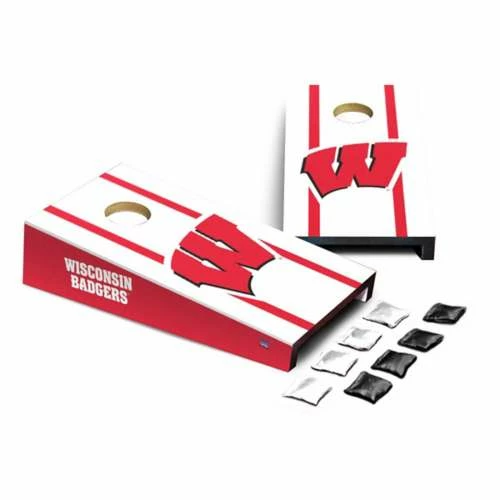 Best deal π College Golf & Sports Equipment Escalade Sports Wisconsin Badgers Desktop Cornhole βοΈ