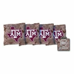 Top 10 😀 College Golf & Sports Equipment Escalade Sports Texas A&M Aggies Bean Bag 4 Pack 🛒