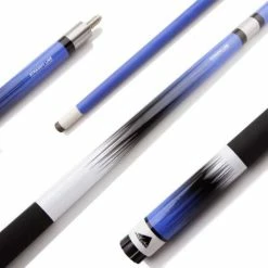 Promo 🧨 Escalade Sports Pool Cues Mizerak Graphstrike 58" 2-Piece Fiberglass Graphite Composite Billiard/Pool Cue - Blue 😉