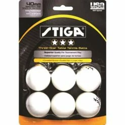 Top 10 😍 Escalade Sports Stiga 3-Star 6-Pack White Ping Pong Balls ❤️