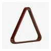 Discount 🔥 Escalade Sports Pool Cue Accessories Pro Series Heavy Duty Wooden Billiard Ball 8-Ball Triangle Rack Espresso 🛒