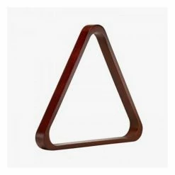 Discount 🔥 Escalade Sports Pool Cue Accessories Pro Series Heavy Duty Wooden Billiard Ball 8-Ball Triangle Rack Espresso 🛒