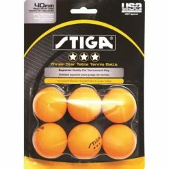 Top 10 😍 Escalade Sports Stiga 3-Star 6-Pack Orange Ping Pong Balls 🛒