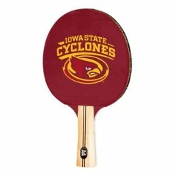 Hot Sale 🔔 Ping Pong Paddles Escalade Sports Iowa State Cyclones Ping Pong Paddle 🌟